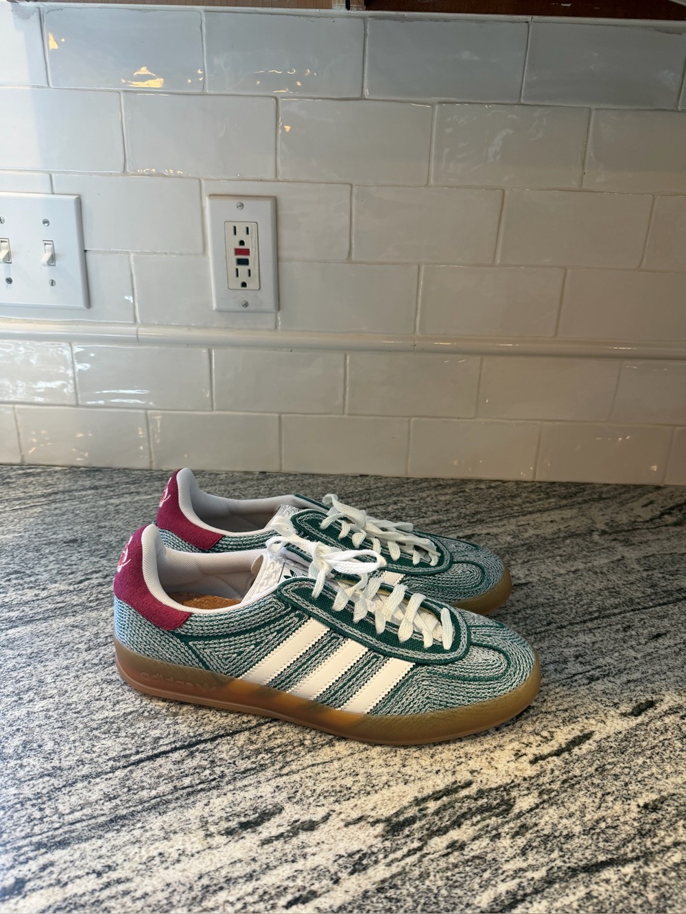 Sean Wotherspoon x Adidas Gazelle Indoor Green Hemp Size 10